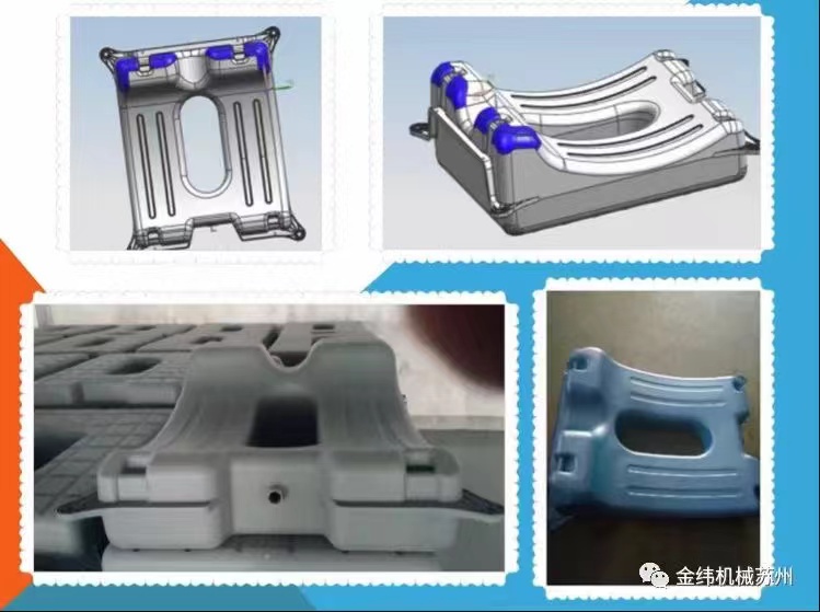 آلة نفخ القوالب Jwell 500L/1000L للمنصة العائمة الكهروضوئية/منصة الصاري/المنصة شبه الغاطسة 