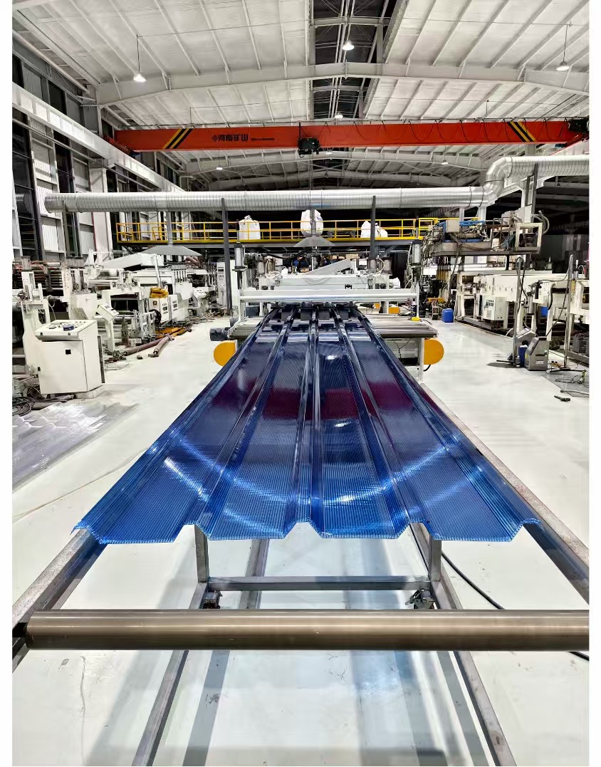 Jwell PC لوحة جوفاء / U على شكل / U آلة بثق اللوحة البلاستيكية آلة بثق اللوحة المجوفة