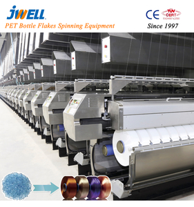 معدات غزل رقائق الزجاجة JWELL PET