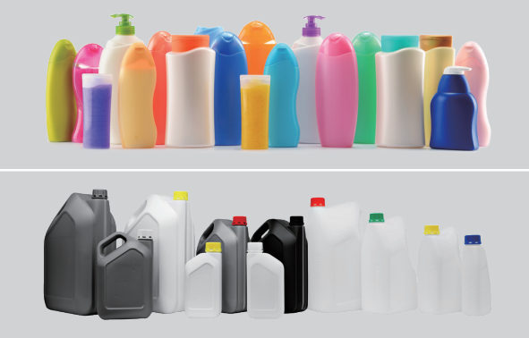 آلة نفخ الحاويات الكيميائية ذات السرعة العالية من النوع المستمر الكهربائي الكامل سعة 30 لترًا 